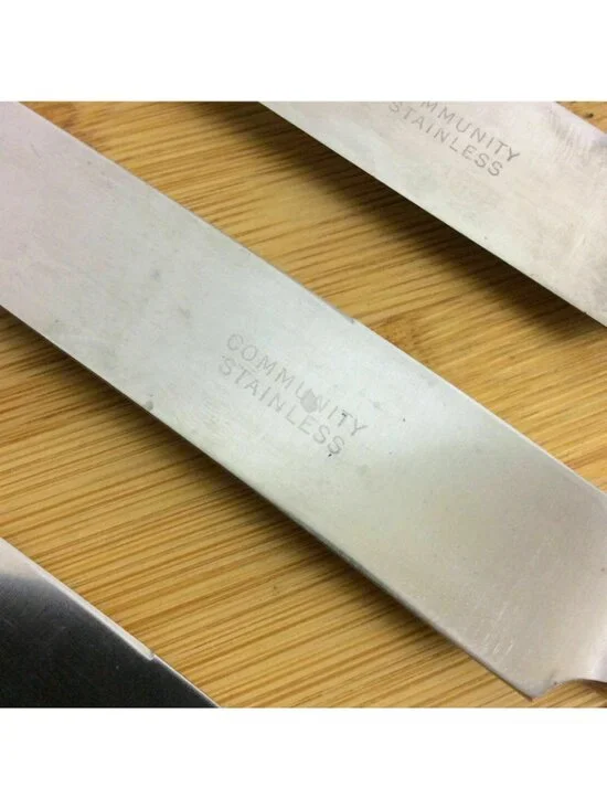 Oneida Community Bird Of Paradise 3 Knives Silverplate Handle Stainless Blades - Picture 4 of 5